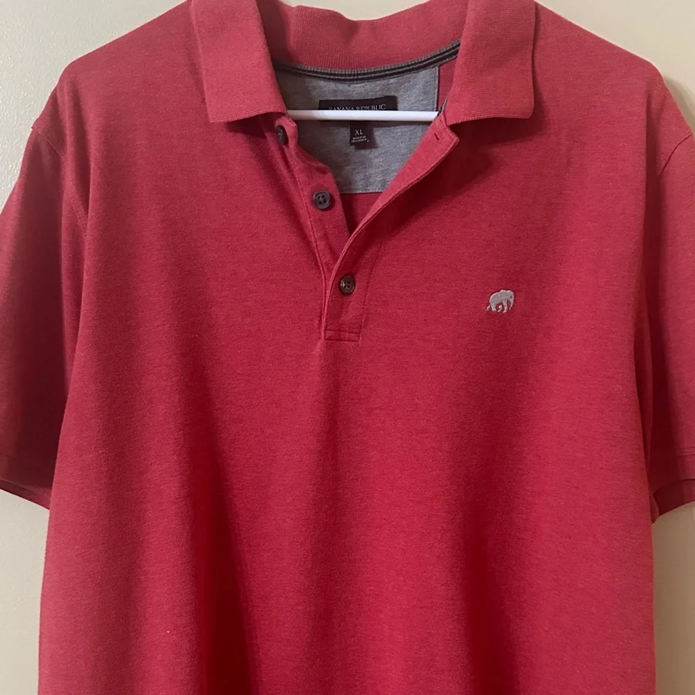 Men's Red Polo Shirt
